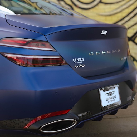 The 2025 Genesis G70 offers two engine options; the first a 2.5 liter four-cylinder, and the second option is a 3.3 liter V-6.