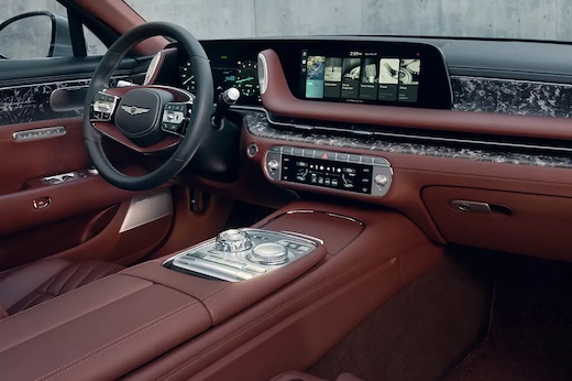 There are a couple cons of the 2025 Genesis G90 including limited trunk space and the fact that there is no V8 engine option.