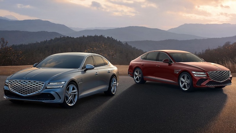 The 2026 Genesis G80 is a luxury sedan that competes directly with the BMW 5 Series, Mercedes-Benz E-Class, and Audi A6.