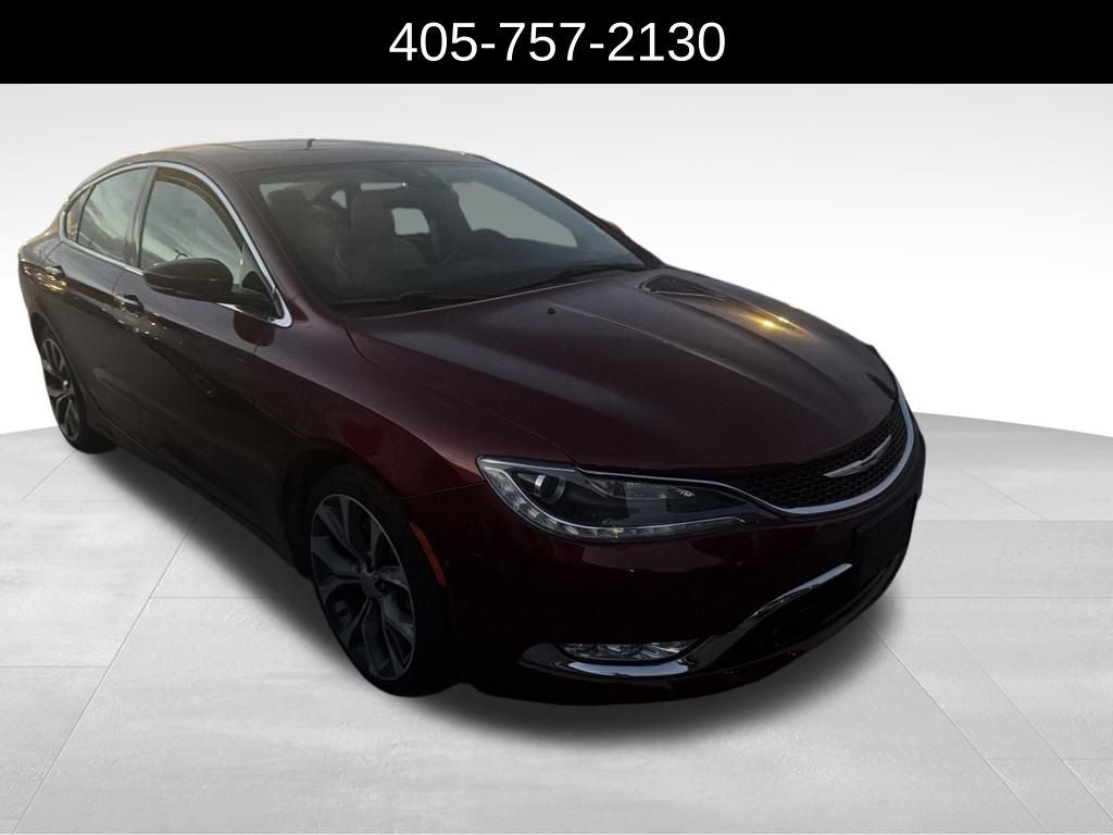 Used 2015 Chrysler 200 C with VIN 1C3CCCCG4FN650884 for sale in Edmond, OK