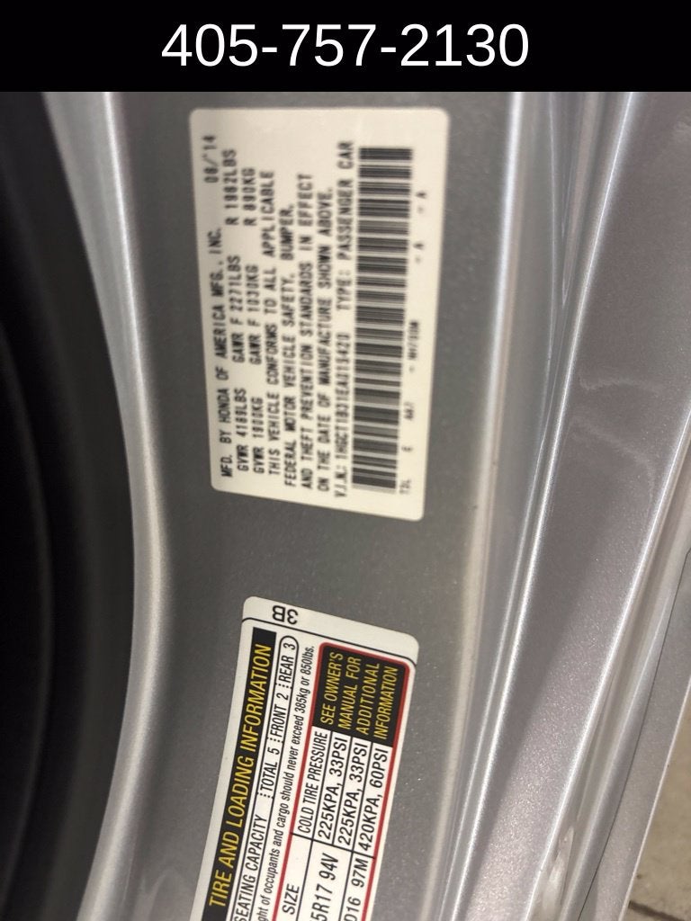 2014 Honda Accord LX-S