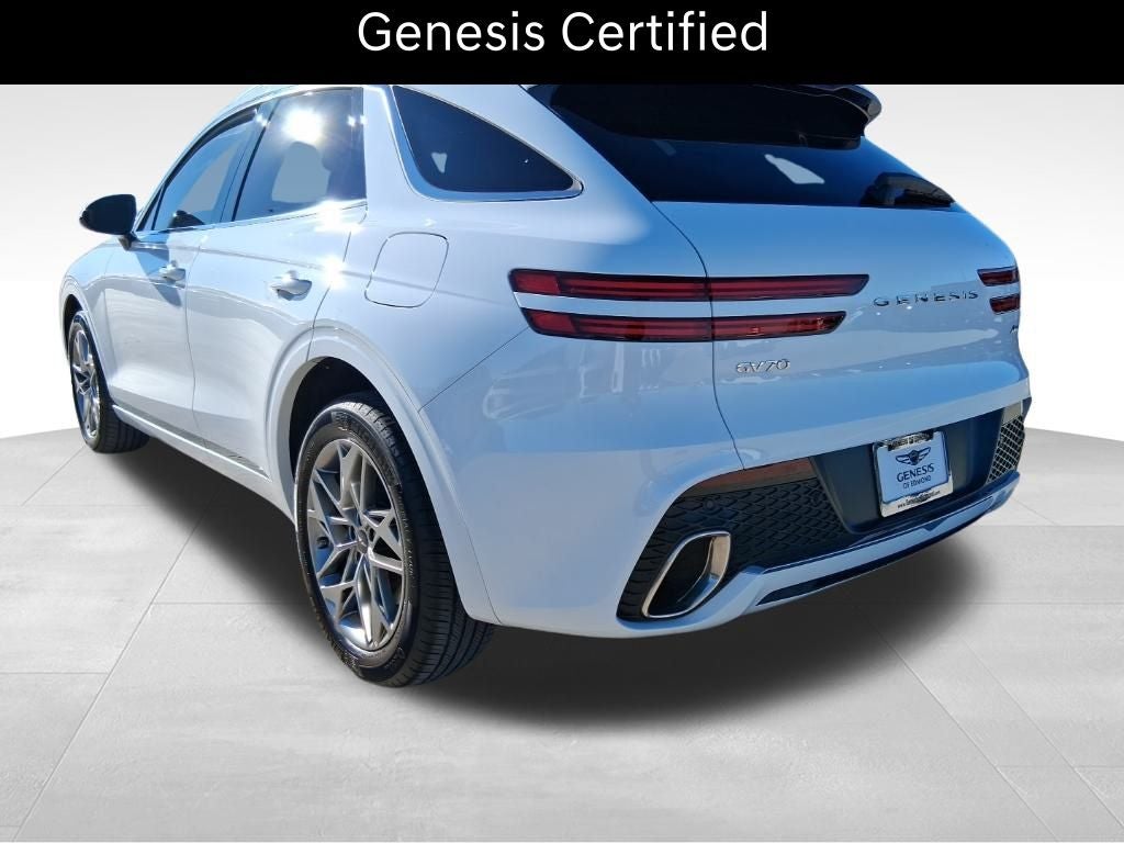 2025 Genesis GV70 2.5T CERTIFIED