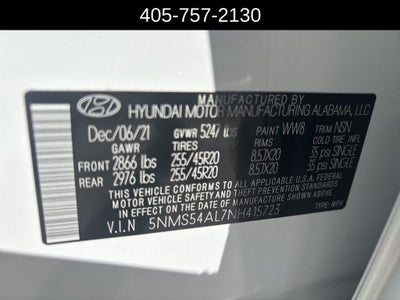 2022 Hyundai Santa Fe Calligraphy