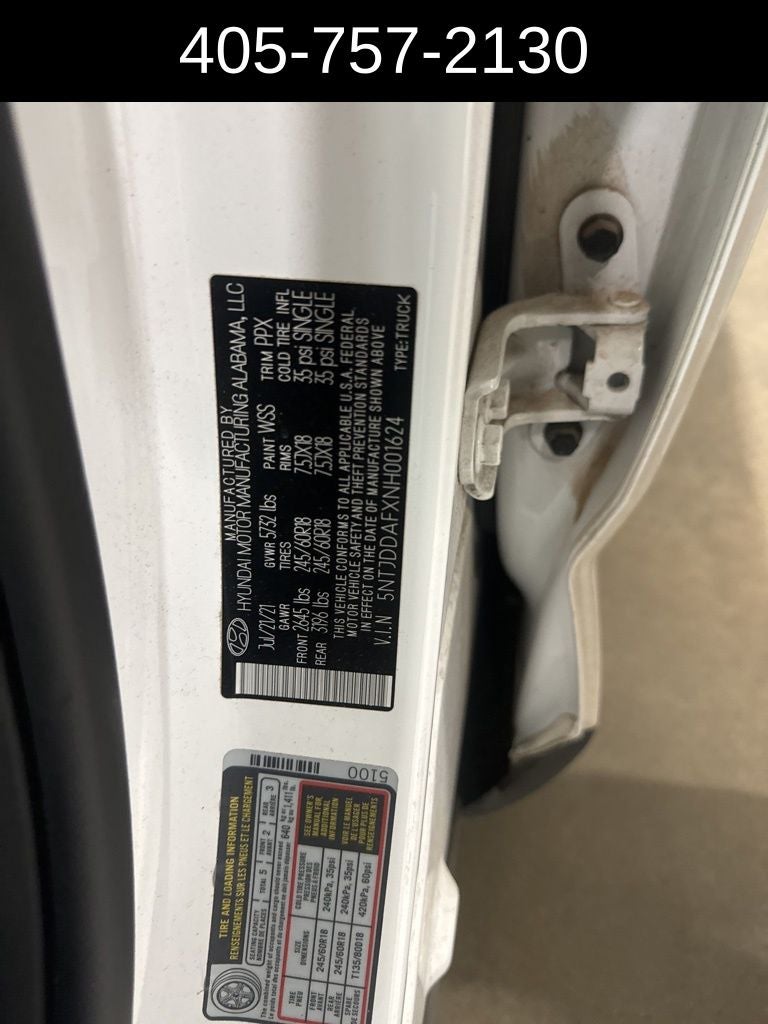 2022 Hyundai Santa Cruz SEL Premium