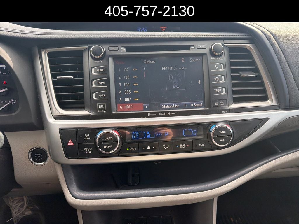 2017 Toyota Highlander Limited Platinum