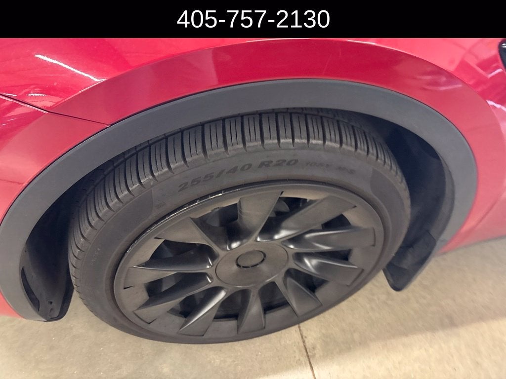 Used 2022 Tesla Model Y Long Range with VIN 7SAYGDEE1NF481656 for sale in Edmond, OK