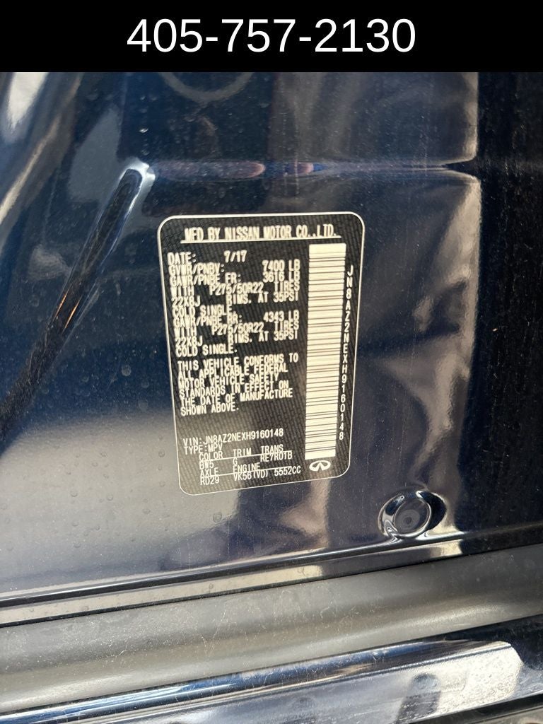 2017 INFINITI QX80 Limited