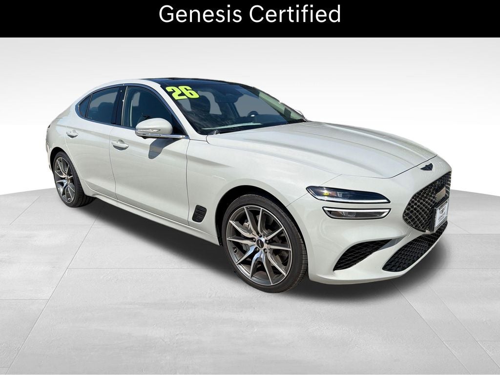 2026 Genesis G70 2.5T Prestige CERTIFIED