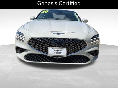 2026 Genesis G70 2.5T Prestige CERTIFIED
