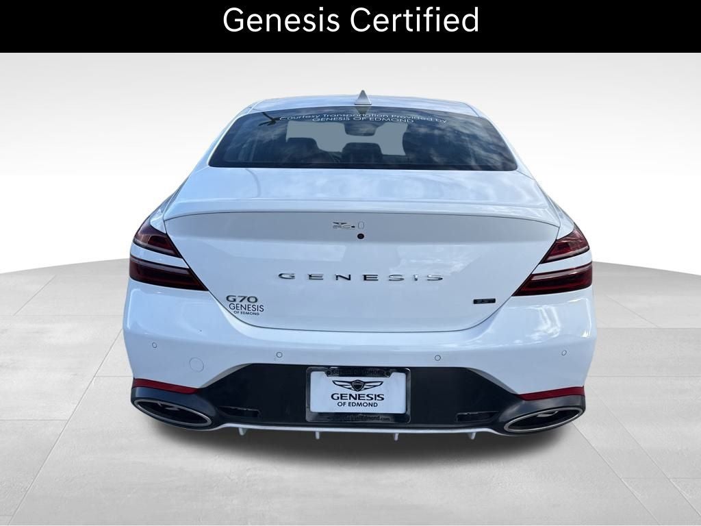 2025 Genesis G70 3.3T Sport Advanced CERTIFIED