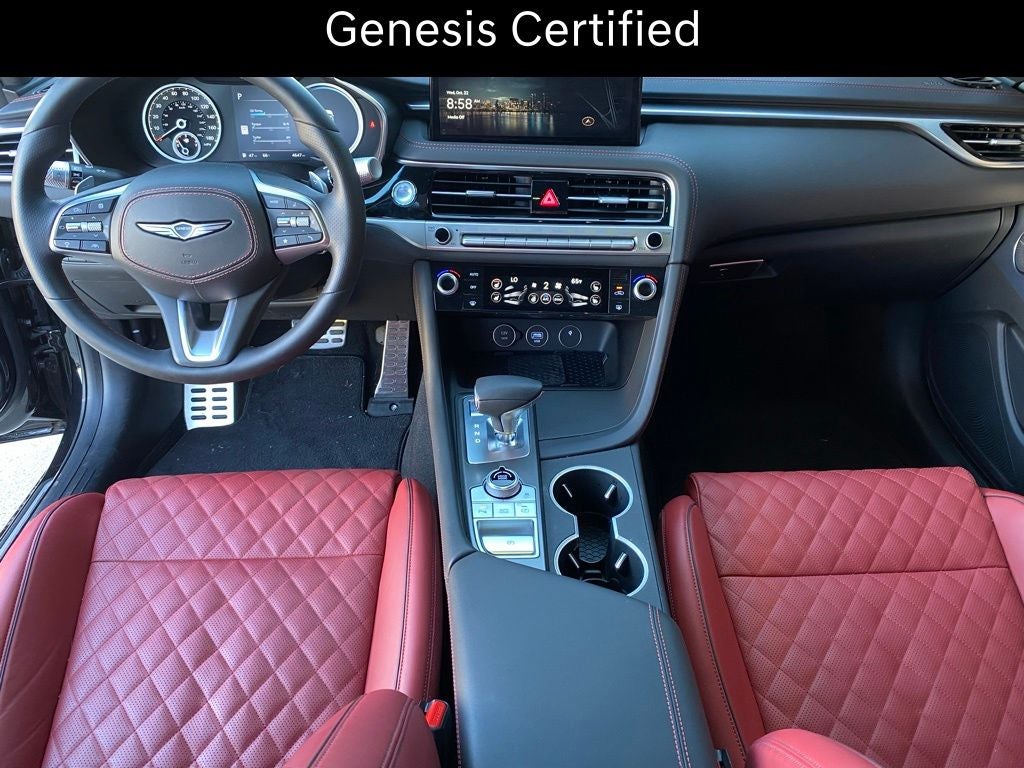2025 Genesis G70 3.3T Sport Prestige CERTIFIED