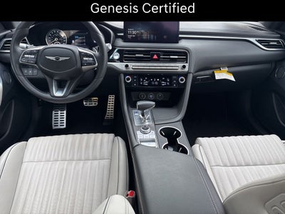 2025 Genesis G70 3.3T Sport Advanced CERTIFIED