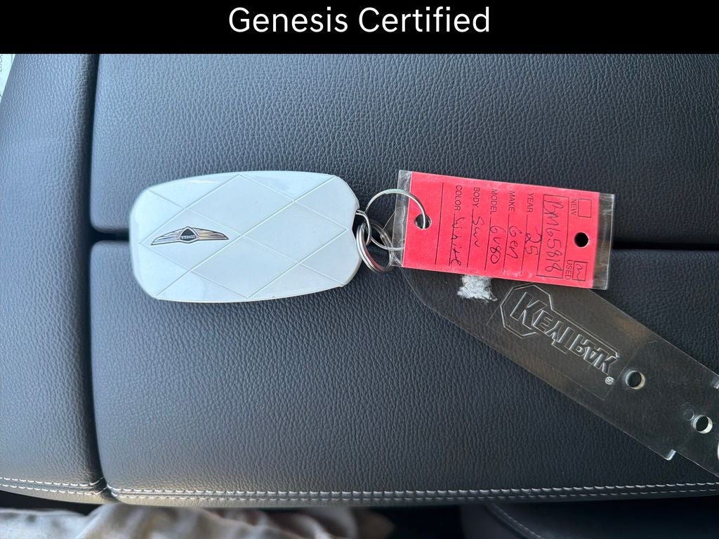 2025 Genesis GV80 2.5T Prestige CERTIFIED