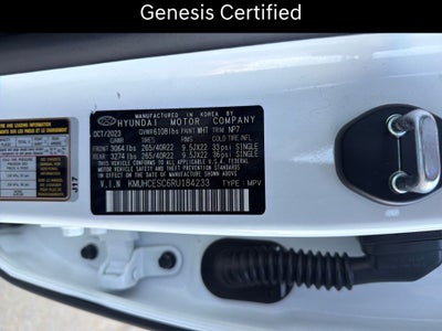 2024 Genesis GV80 3.5T Prestige CERTIFIED