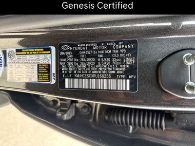 2024 Genesis GV80 3.5T Advanced CERTIFIED