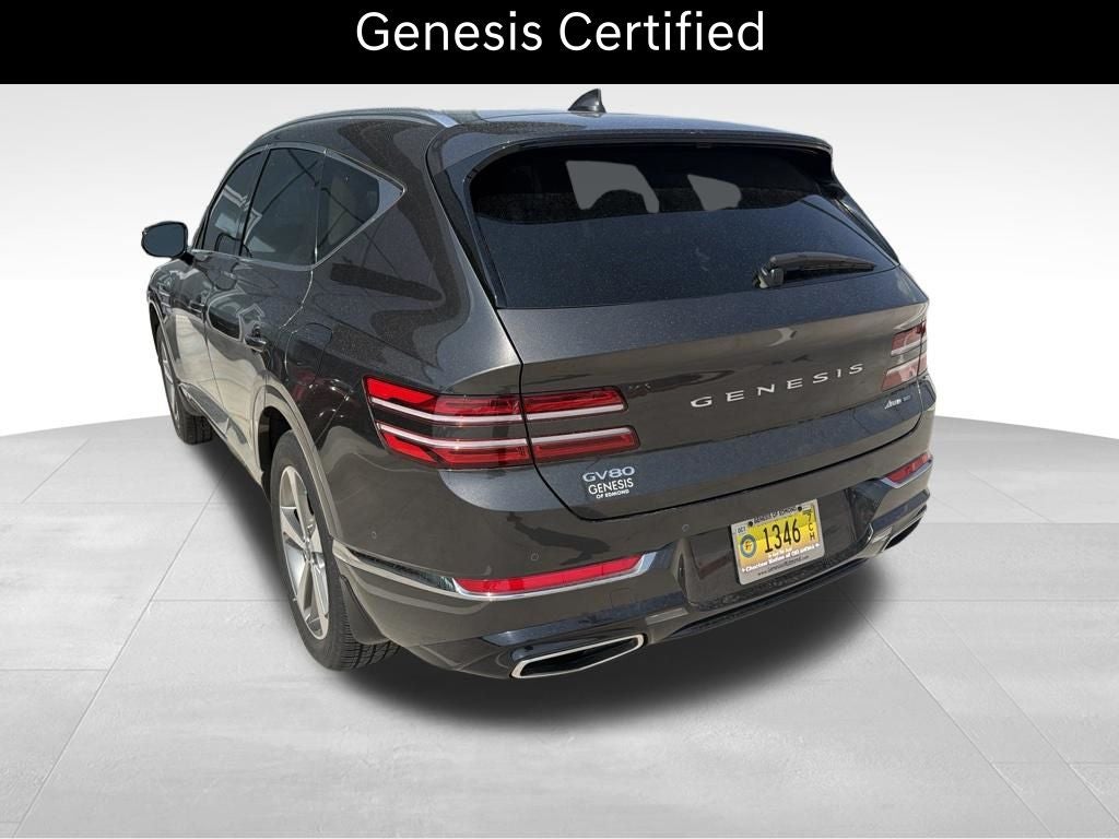 2024 Genesis GV80 3.5T Advanced CERTIFIED