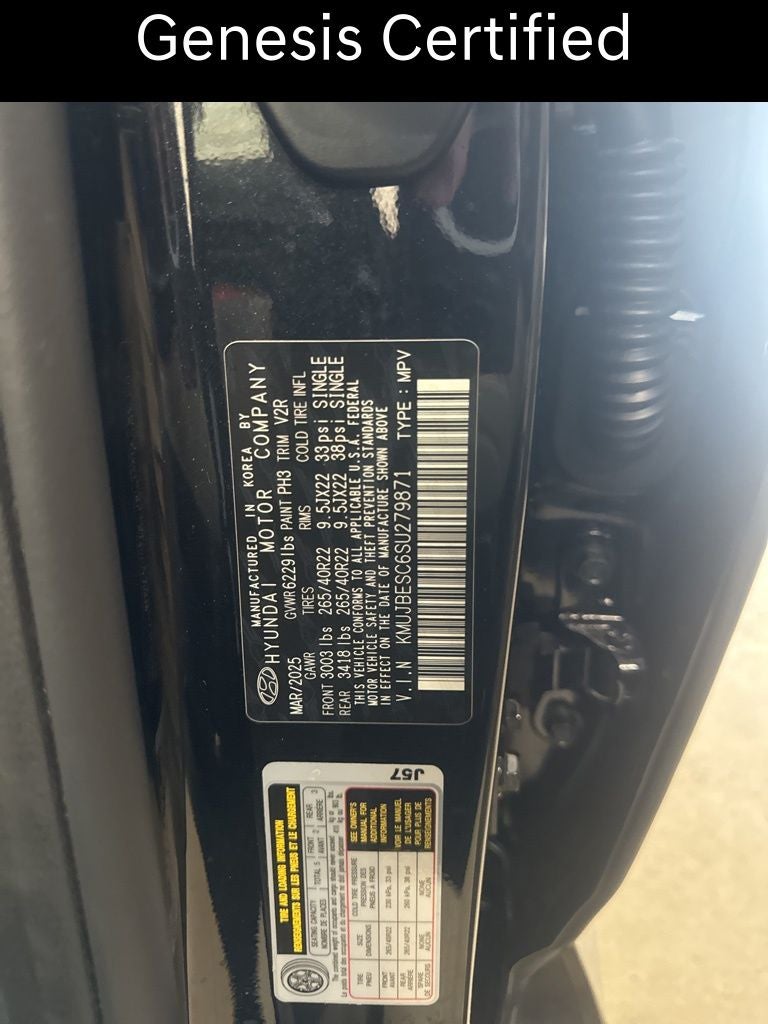 2025 Genesis GV80 Coupe 3.5T e-SC CERTIFIED