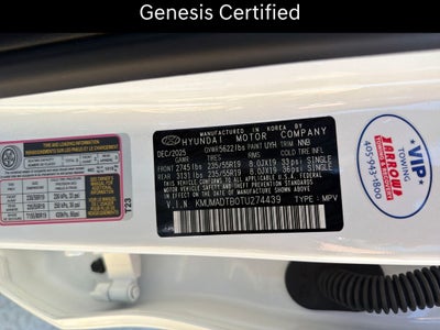 2026 Genesis GV70 2.5T Select CERTIFIED