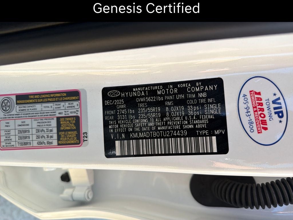 2026 Genesis GV70 2.5T Select CERTIFIED