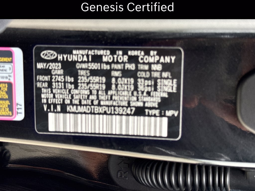 2023 Genesis GV70 2.5T CERTIFIED