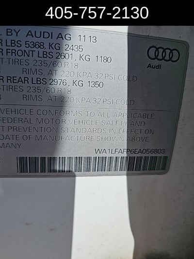2014 Audi Q5 2.0T Premium Plus quattro