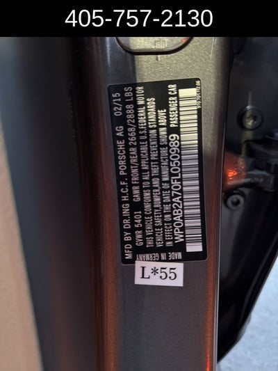 2015 Porsche Panamera S