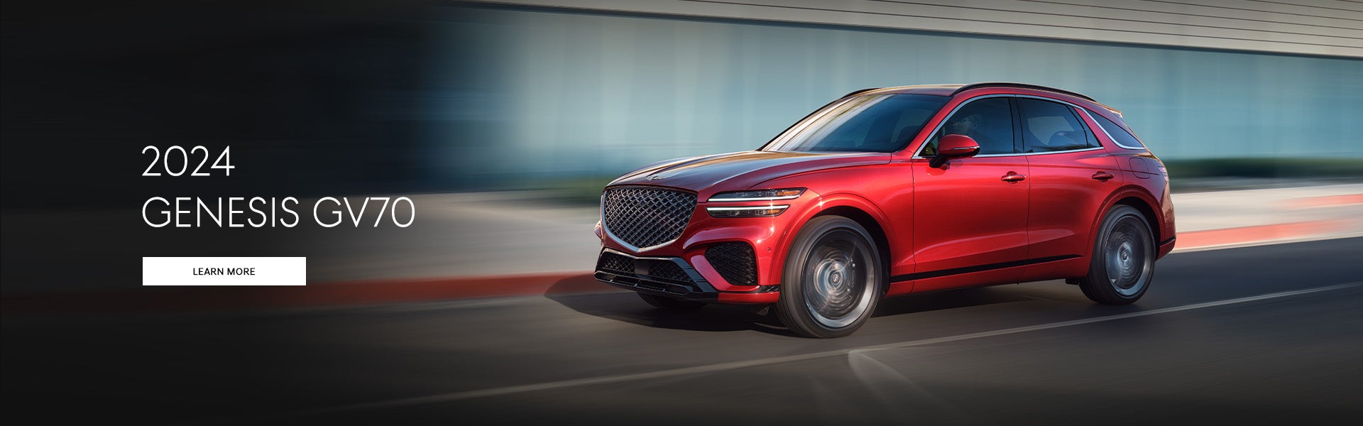 Red 2024 Genesis GV70