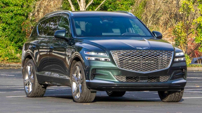 2021 Genesis GV80 luxury SUV wins top safety pick of the year.