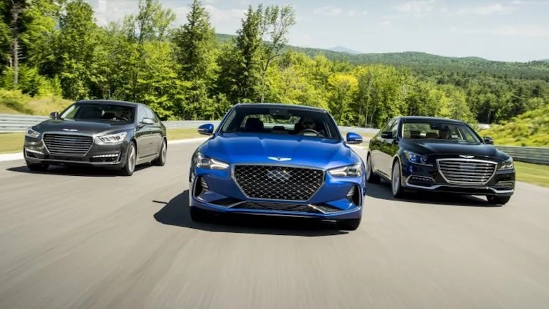 2022 Genesis sedans