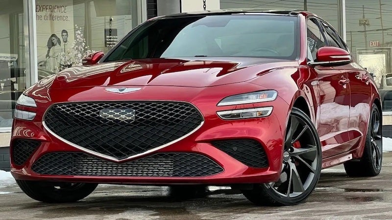 2023 Genesis G70 luxury sedan