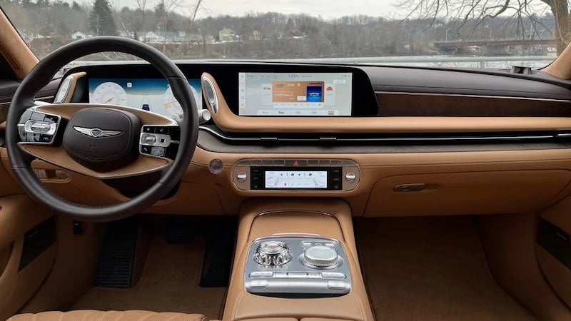2023 Genesis G90 interior view