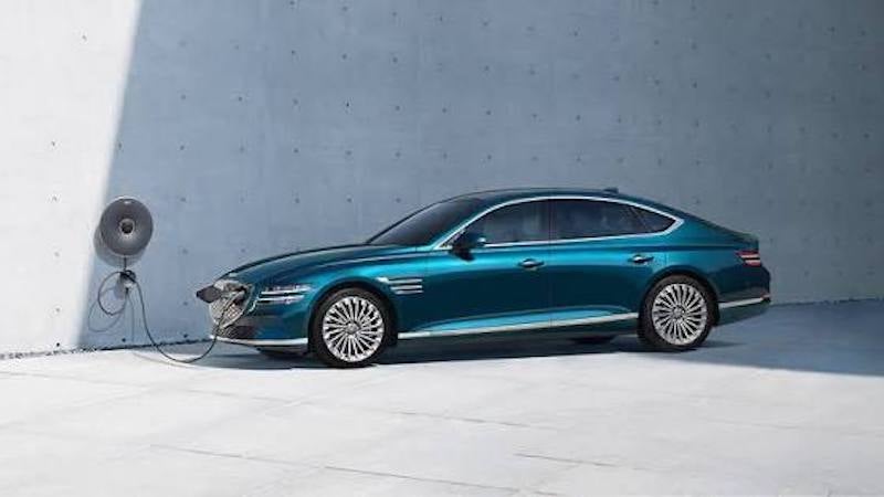 first all electric Genesis sedan