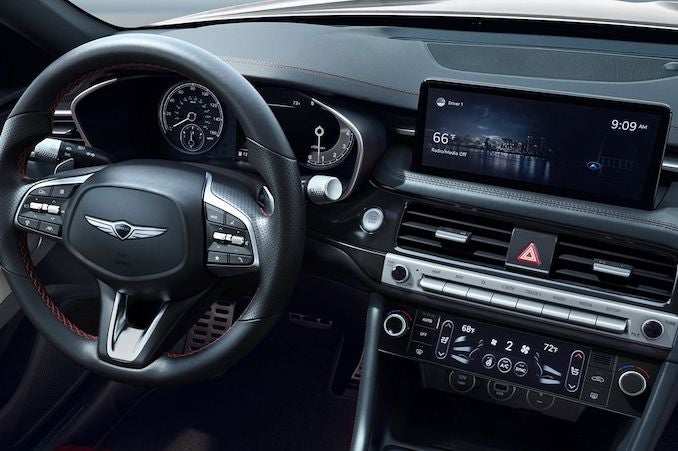 left hand on steering wheel, blind spot view monitor